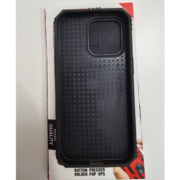 iPhone 14 PRO 6.1" Phone Case Black New - Picture 2 of 2